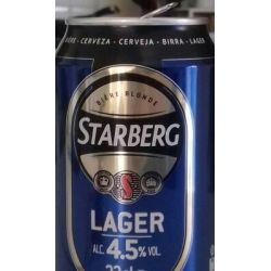 Starberg Lager Biere 33Cl Pal