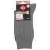 Kindy Chaussettes Hommes Pur Fil D'Ecosse Pieds Sensibles Gris 39/41