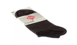 Kindy Mini-Chaussettes - Lot De 3 Sans Bouclette Fine Coton Noir Essentiel 43/46