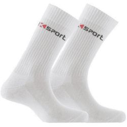 Kindy Pack De 2 Paires Chaussettes K-Sport Blanc 39/42