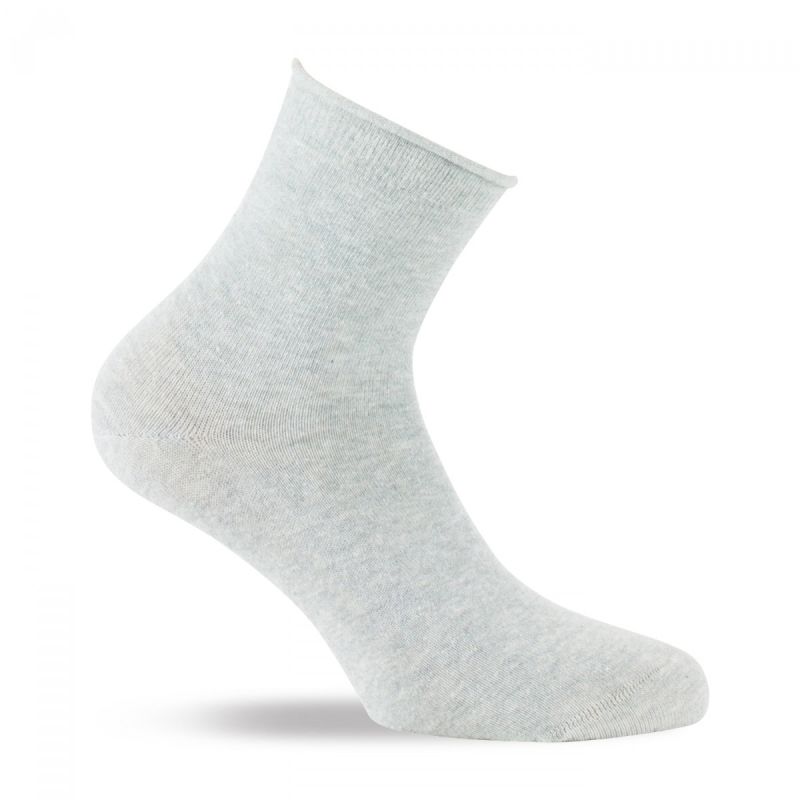 Kindy Socquettes Unies En Coton Biologique Gris 37/41