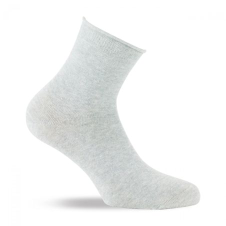 Kindy Socquettes Unies En Coton Biologique Gris 37/41