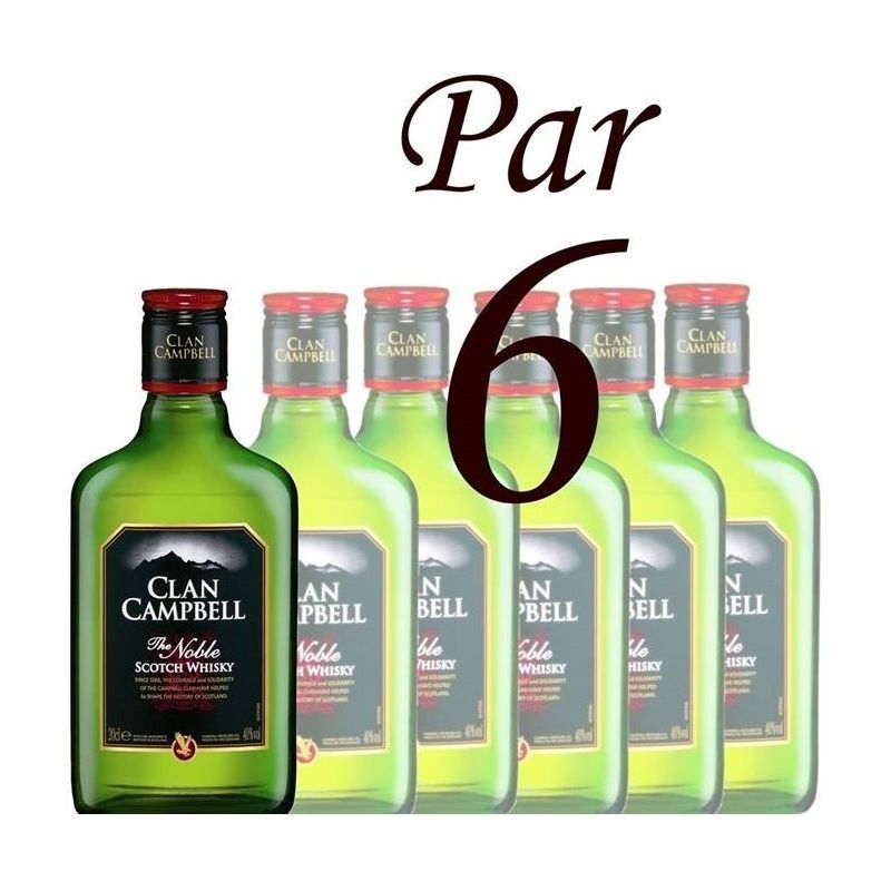 Clan Campbel 6X20Cl Whisky Campbell 40°