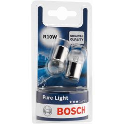 Bosch Lampes Pure Light R10W 12V 10W (Ampoule X2)