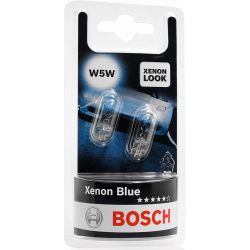 Bosch Lampes Xenon Blue W5W 12V 5W (Ampoule X2)