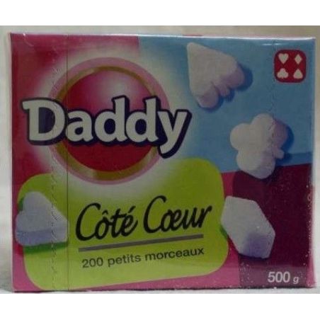 Daddy 500G Petit Sucre Morceaux Blanc