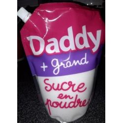 Daddy 900G Sucre Poudre Profil
