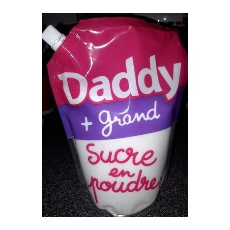 Daddy 900G Sucre Poudre Profil