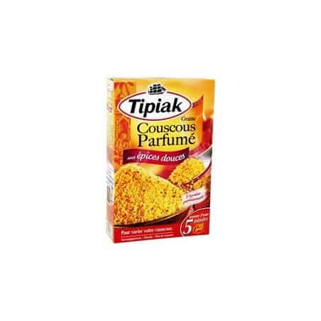 Tipiak Graines De Couscous Parfumé Épices Douces : Les 2 Sachets 250 G