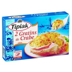 Tipiak Grat.Crabe 2X110G.