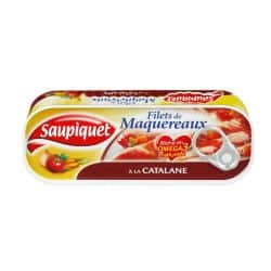 Saupiquet Filets De Maquereaux À La Catalane : Boite 169 G
