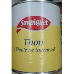 Saupiquet Bte 4/4 Thon Entier Huile