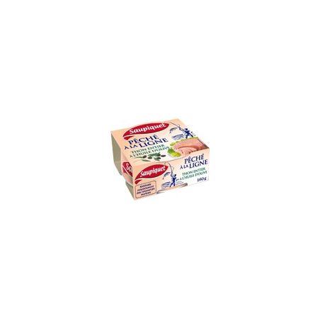 Saupiquet Bte 160G Thon Entier Huile Olive Peche Ligne