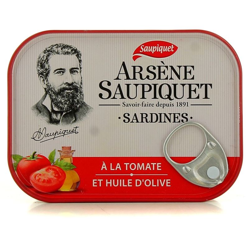 Saupiquet 135G 1/5 Sar.Ent. Tom+Hle Saup