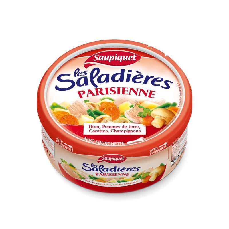Saupiquet Salade Au Thon Parisienne : La Boite De 220 G
