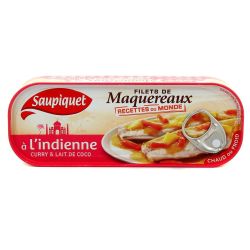Saupiquet Saupi Filet Maqx Indienne 169G