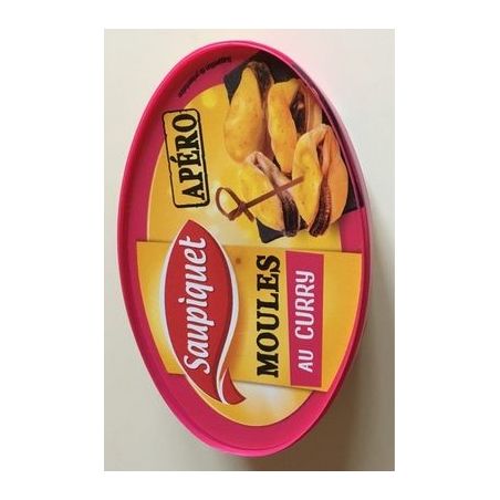 Saupiquet Moules Au Curry 110G