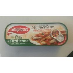 Saupiquet Saupiq Maquer Recet Italie169G