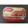 Saupiquet 115G 1/6 Fil.Th.Tom.Piments