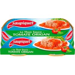 Saupiquet 270G 1/6 Thon Sauce Tmt&Origan