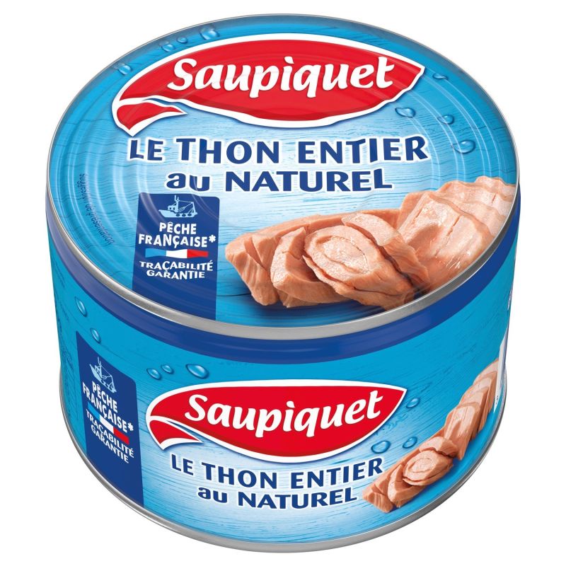 Saupiquet Thon Entier Pêche Française : La Boite De 280G