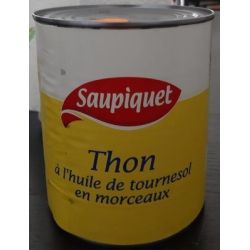 Saupiquet 800G 4/4 Thon Morcx A L Huile