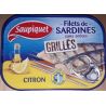 Saupiquet Flt Sard Gril Citron 70G