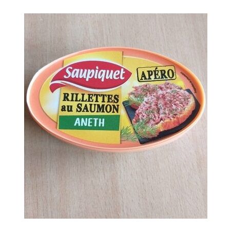 Saupiquet Saup Rillet.Saumon Aneth 115G