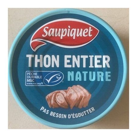 Saupiquet Saup Thon Entier Nat Msc 280G