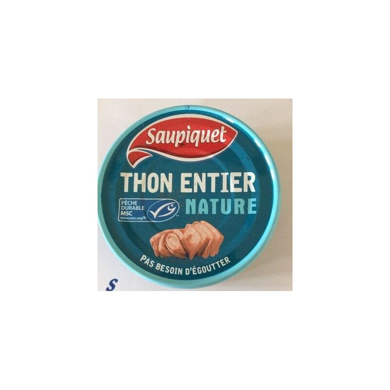 Saupiquet Saup Thon Entier Nat Msc 2X93G