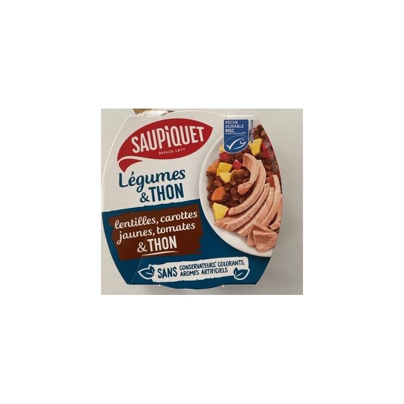Saupiquet Saup.Salad.Th.Lent.Tom.160G