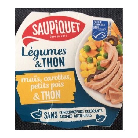 Saupiquet Saup.Salad.Th.Mais Carot.160G