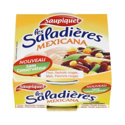 Saupiquet Bol 1/3 Saladiere Mexicana