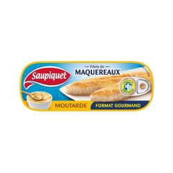Saupiquet Filets De Maquereaux Moutarde : La Boite 226 G