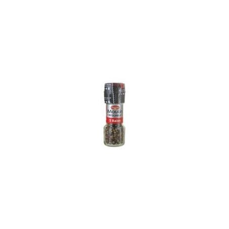 Ducros Flacon Moulin Réglable 5 Baies 24G