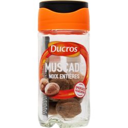 Ducros (Ducros Sa) Muscade Noix Entières : Le Flacon De 18 G