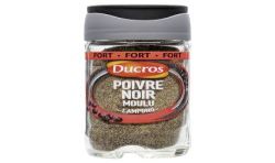 Ducros Poivre Noir Moulu Fort : Le Flacon De 35G