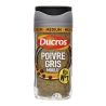 Ducros Poivre Gris Moulu Force 7 : Le Flacon De 36 G