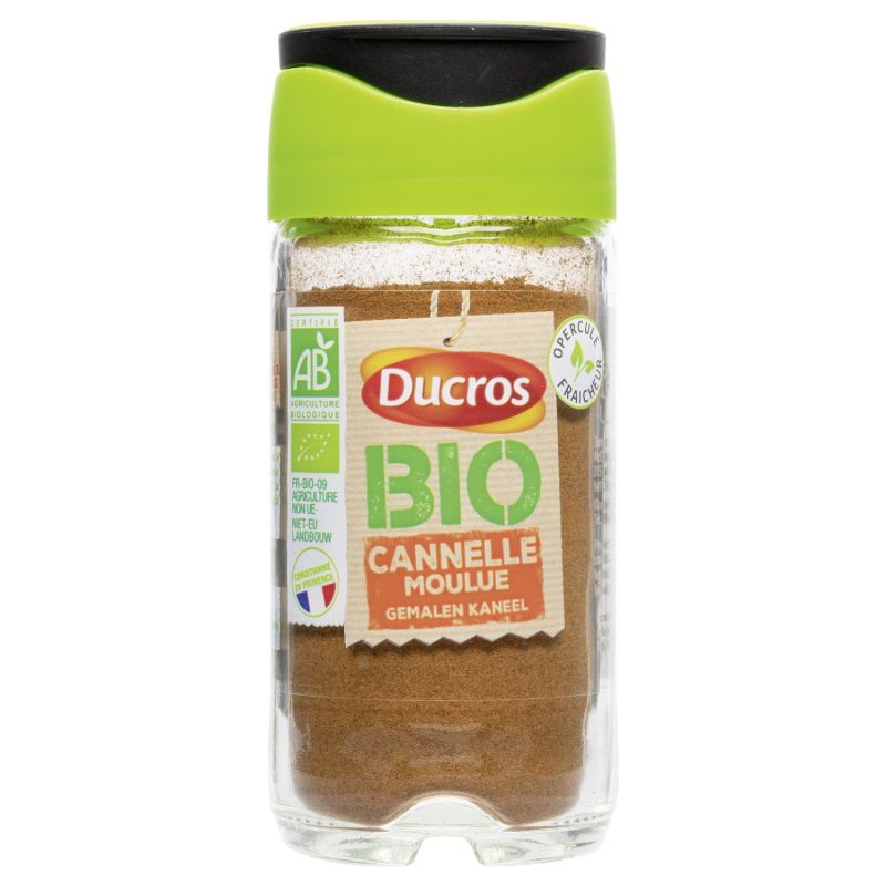 Ducros Canelle Moulue Bio : Le Flacon De 27G