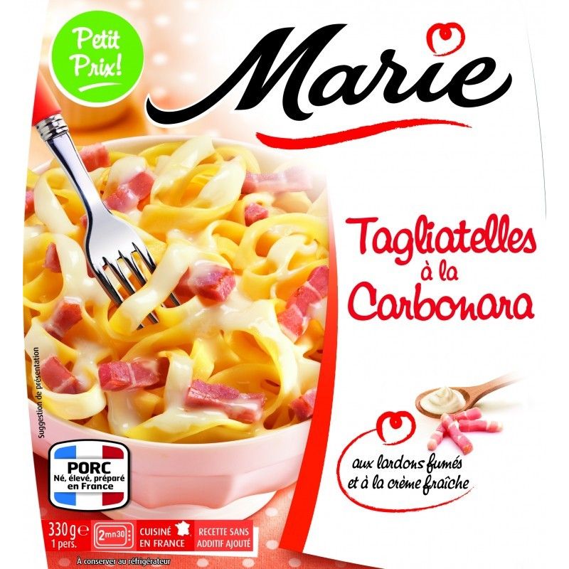 Marie Tagliatelle Carbonara 330G