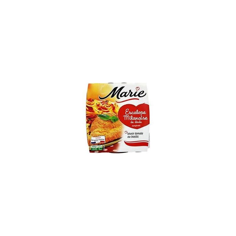 Marie 300G Escalope Milanaise Spagetti/Basilic
