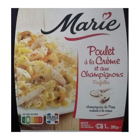 Marie Emince De Poulet Creme Champignon 280G
