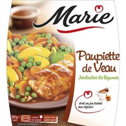 Marie Paupiette De Veau Pommes Lardons 300G