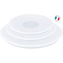 Tefal Couvercle De Conservation 16-18-20Cm - L9019222 : La Série 3 Couvercles