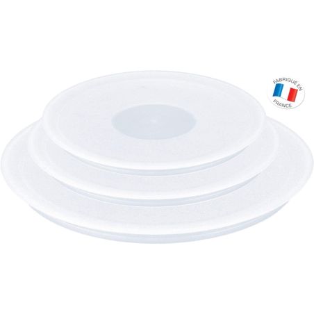 Tefal Couvercle De Conservation 16-18-20Cm - L9019222 : La Série 3 Couvercles