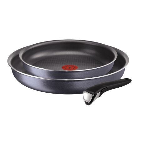 Tefal Poêle Ingénio Elégance D24/28 Cm : Le Lot De 2 Ustensiles Cuisson