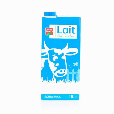 Belle France Lait Demi-Écrémé Brique 1L Bf Pal 420