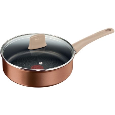 Tefal Sauteuse Induction Ecorespect Aluminium Recyclée 24 Cm. Tous Feux Dont