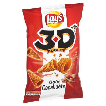 Lay'S Biscuits Apéritifs Goût Cacahuète 3D Benenuts : Le Sachet De 85 G