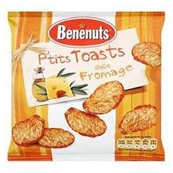 Benenuts 75G Petit Toasaint Fromage Pepite Soleil